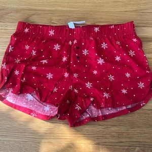 Christmas Pajama Shorts - Size M